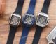 Japan Replica Hublot new Square Bang Unico Titanium Watches Ss Blue Bezel (6)_th.jpg